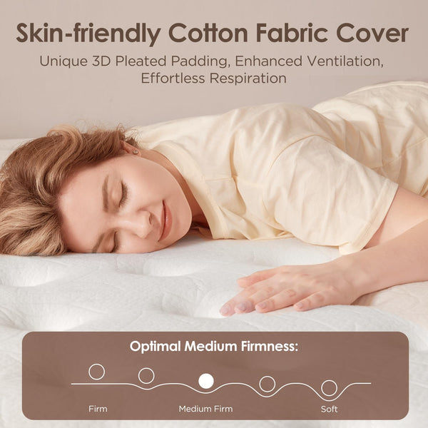 King Hybrid Mattress – Memory Foam & Pocket Springs