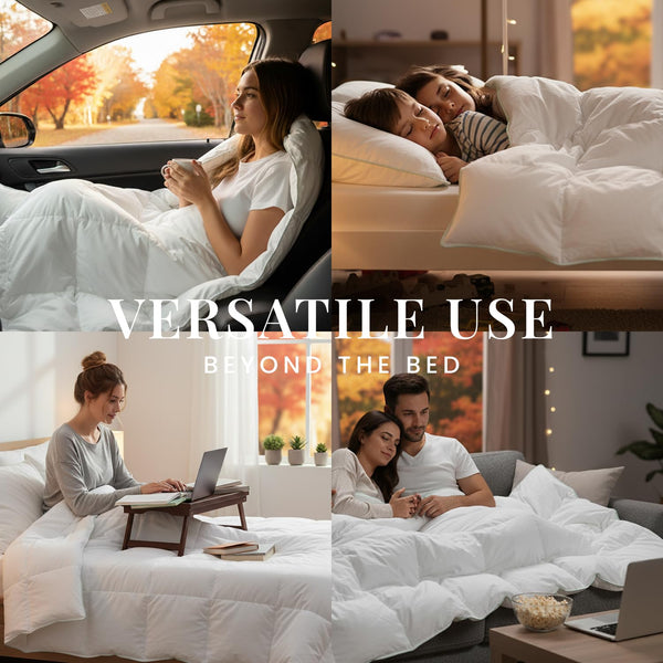 Hypoallergenic Autumn Duvet Insert – Down Alternative Comforter