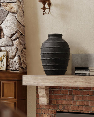 Handcrafted Terracotta Ceramic Vase