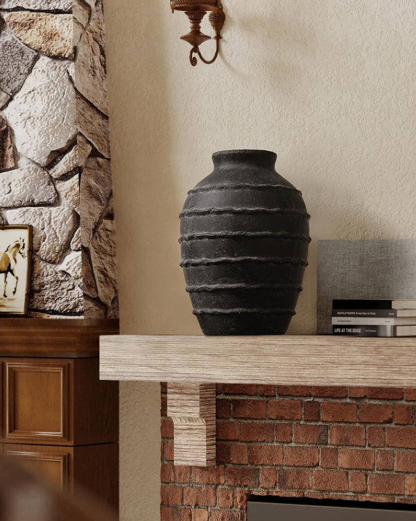 Handcrafted Terracotta Ceramic Vase