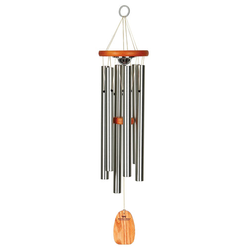 Amazing Grace Memorial Wind Chime with Urn – 24 Inch Outdoor Sympathy Chime