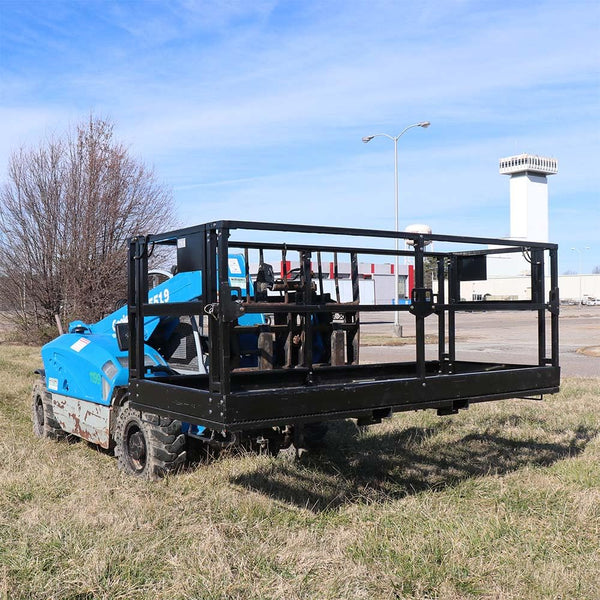 Mesh Telehandler Work Platform Safety Man Basket