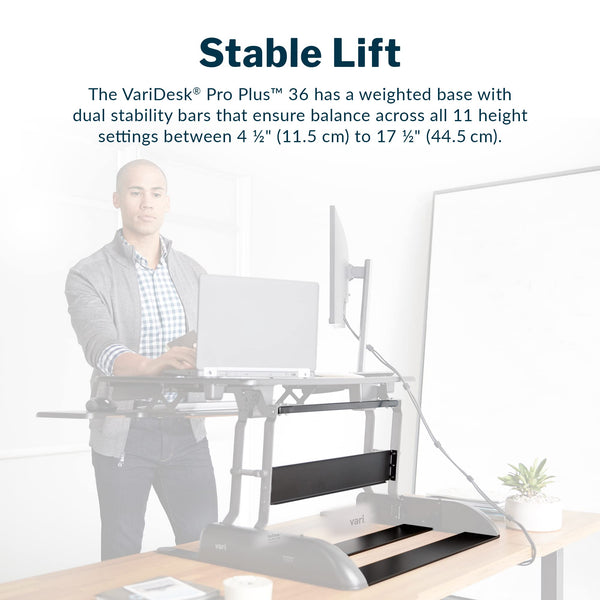 Adjustable Standing Desk Converter 36-Inch