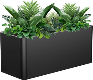 Corten Steel Rectangular Planter Box 36"L x 15"W x 15"H