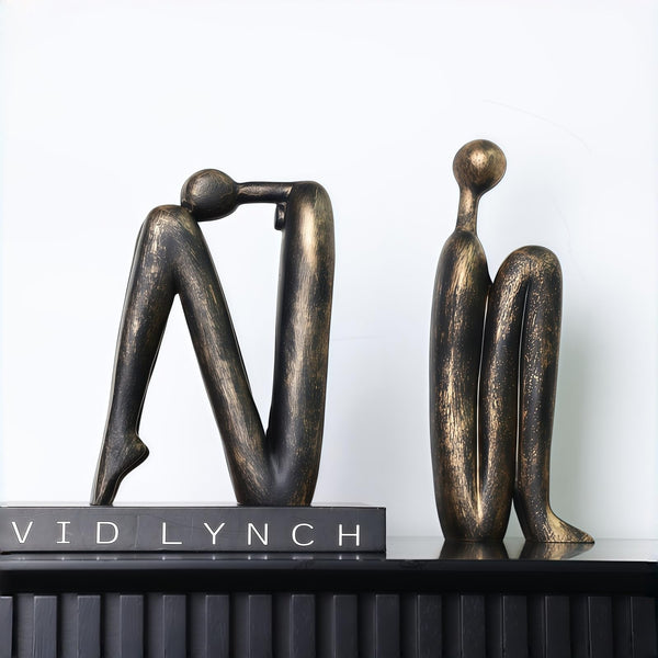 Decorative Resin Bookends Set of 2