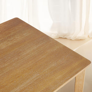 Farmhouse Dining Table Set with Bench