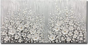 Abstract Tree Canvas Wall Art – Hand-Painted Oil Painting