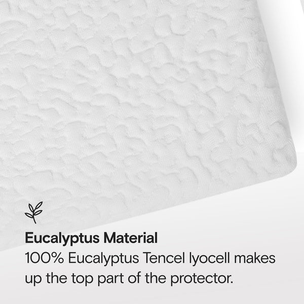 Waterproof Cooling Mattress Protector with Deep Pocket