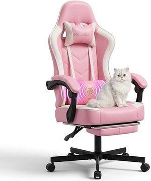 High Back Ergonomic Gaming Chair with Pocket Spring Cushion