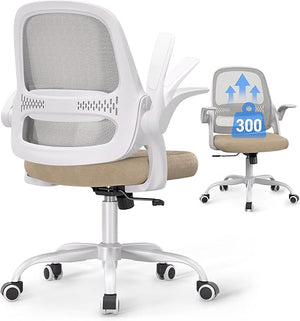 Ergonomic Mesh Office Chair with Flip-Up Arms