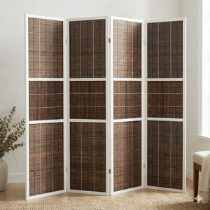 4-Panel 6ft Folding Room Divider