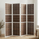 4-Panel 6ft Folding Room Divider