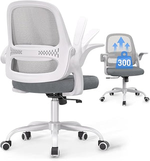 Ergonomic Mesh Office Chair with Flip-Up Arms