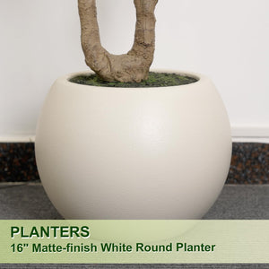 Artificial Olive Tree with Planter