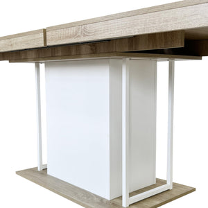 Extendable Dining Table for 6-10 People