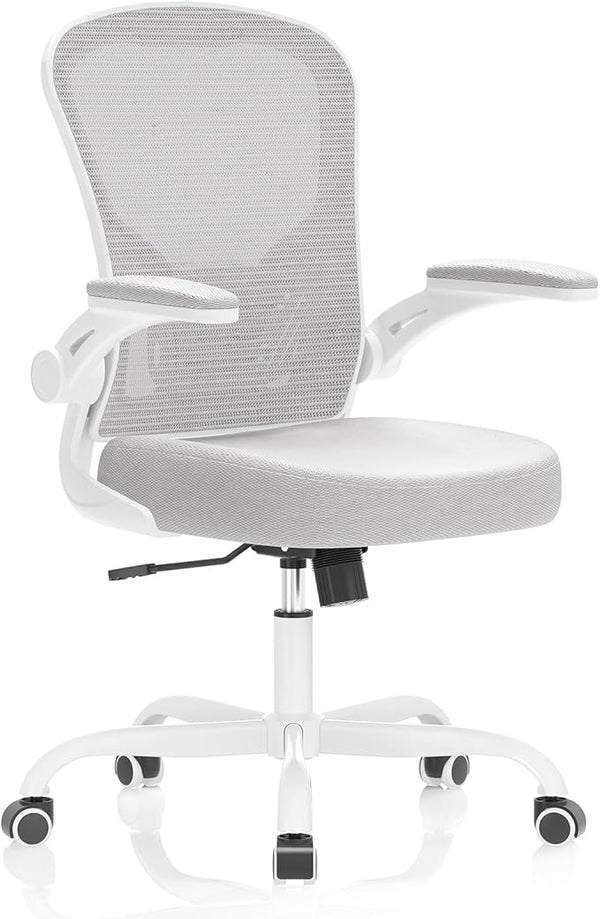 High Back Mesh Ergonomic Office Chair with Flip-Up Arms