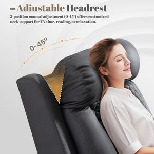 Zero Wall Hugger Power Reclining Sofa Set with Adjustable Headrest