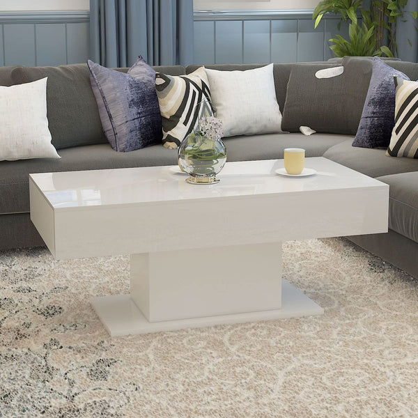 LED Coffee Table with 16-Color Lights