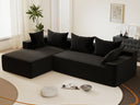 108" Modular Sectional Sofa L-Shape with Deep Seat