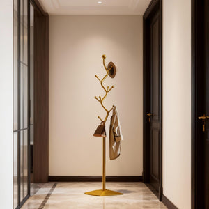 Metal Coat Rack Tree with 8 Hooks