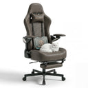 Ergonomic Gaming Chair with Footrest