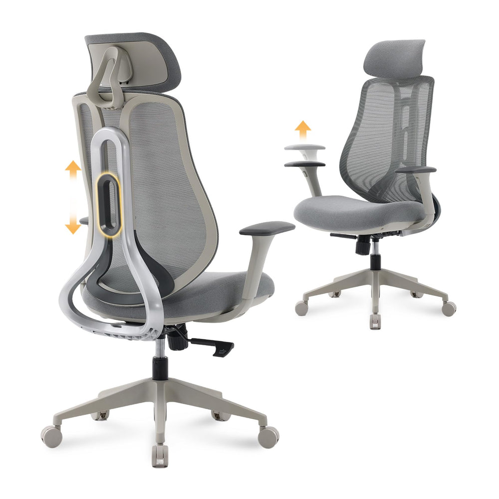 Ergonomic Mesh High-Back Office Chair with 3D Armrests