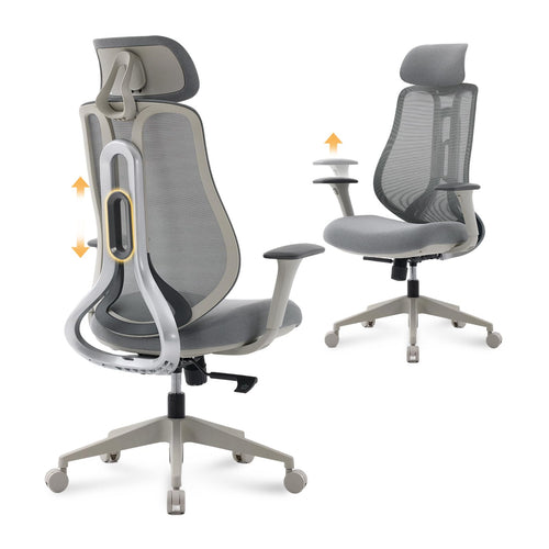 Ergonomic Mesh High-Back Office Chair with 3D Armrests