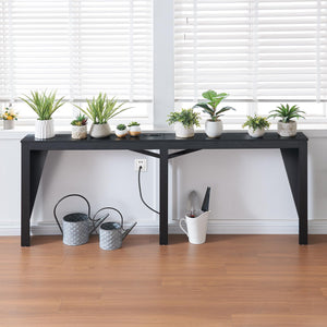 Narrow Console Table with Power Outlets & USB Ports