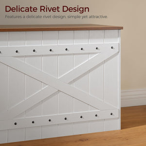 Extra Large Storage Chest Bench with Safety Hinges