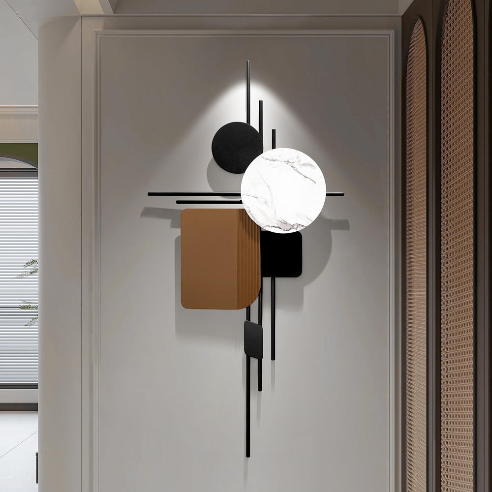 Large Metal Wall Art 3D Sculpture Handmade Wall Decor