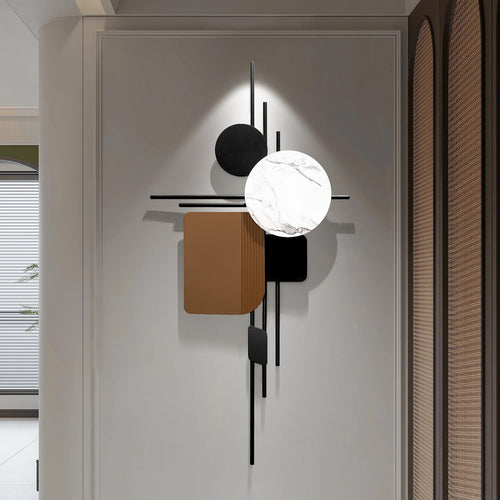 Large Metal Wall Art 3D Sculpture Handmade Wall Decor