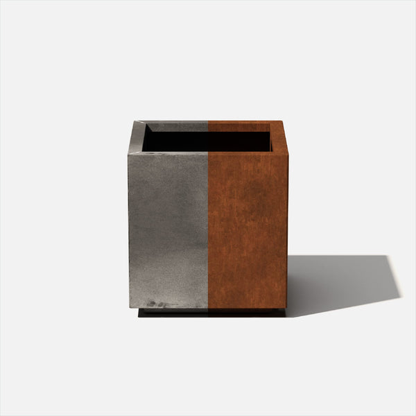 Rust Square Outdoor Planter