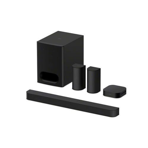 5.1ch Home Theater Soundbar System with Subwoofer & Rear Speakers