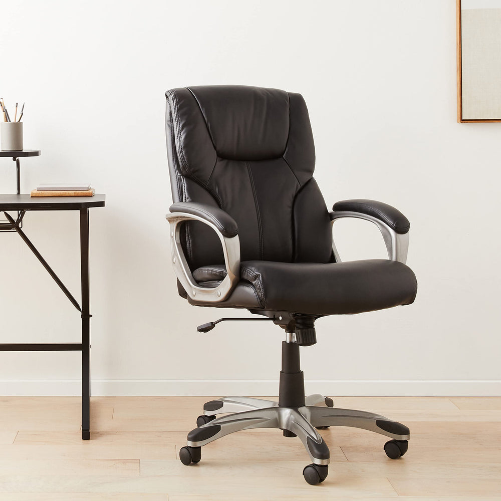 Executive High-Back Office Chair with Adjustable Height & Swivel