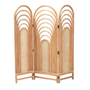 Bohemian Rattan Room Divider – Queen Headboard Style