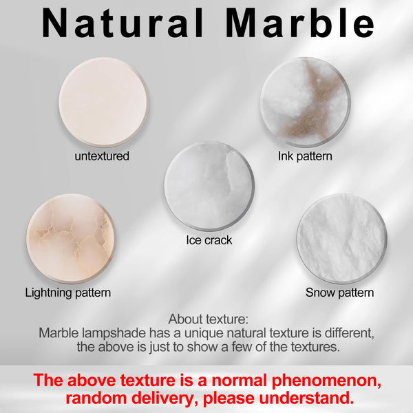 Alabaster Wall Sconces – Dimmable Natural Marble Wall Lamp