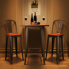 3-Piece Bar Table and Chairs Set