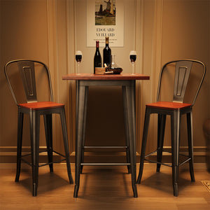 3-Piece Bar Table and Chairs Set