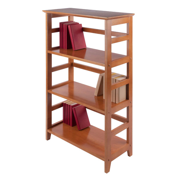 4-Tier Beechwood Bookshelf – Honey Finish
