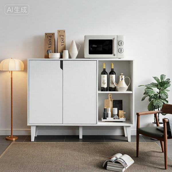 Buffet Cabinet with 2 Doors & 2 Shelves