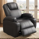 Swivel Rocker Recliner Chair with Vibration Massage