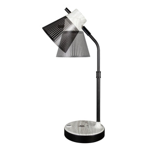 Wireless Charging LED Table Lamp with Flexible Neck