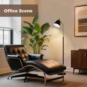 Dimmable LED Floor Lamp with Adjustable Height