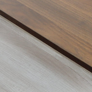Rainbow Sophia Coffee Table, Modern Farmhouse Wood Coffee Table with 2-Tier Storage, 40 Inch, Sargent Oak