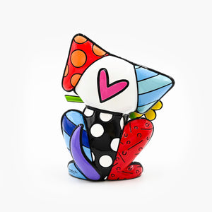 Colorful Dog Figurine – Pop Art Decorative Sculpture
