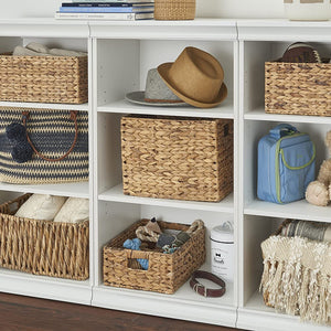 Modular Storage Shelf Unit with 3 Adjustable Shelves