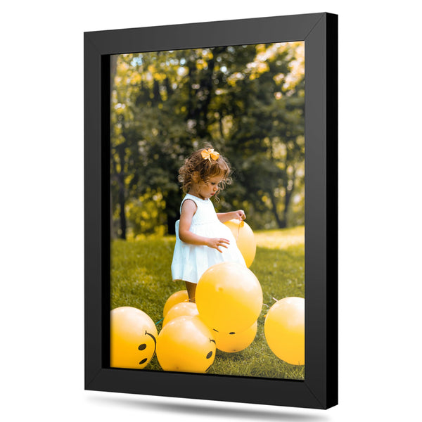 Wall Mount Picture Frame 33x15 Rectangular Wood