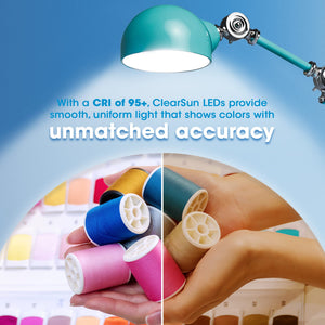 LED Desk Lamp with USB Charging Port, Touch Controls & Adjustable Neck – 3 Brightness Settings