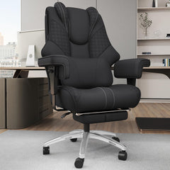 Big and Tall Reclining Office Chair with Footrest