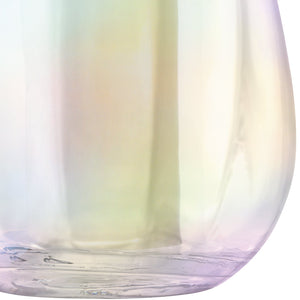 Mother of Pearl Handpainted Lantern Vase